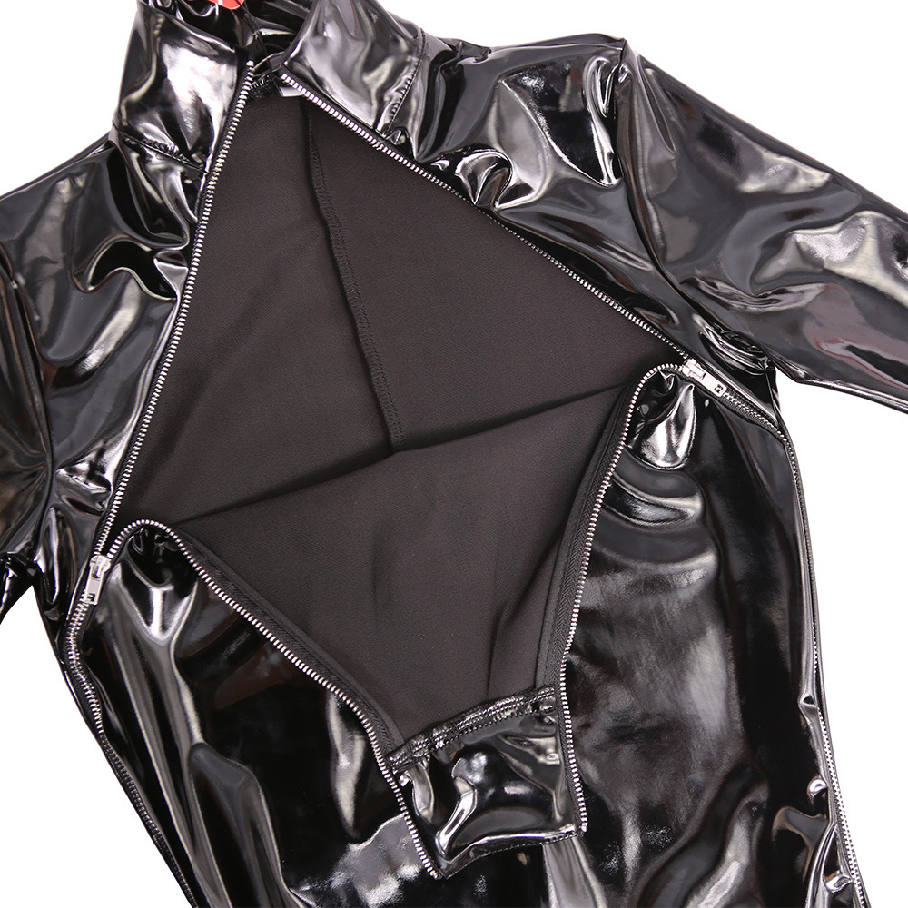 Sexy Women PVC Shiny Full Body - Sewing Latex 评论和价格