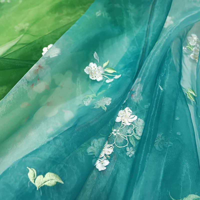1m Flower Pear Blossoms Cloth  - Sewing Batik Fabric 评论和价格