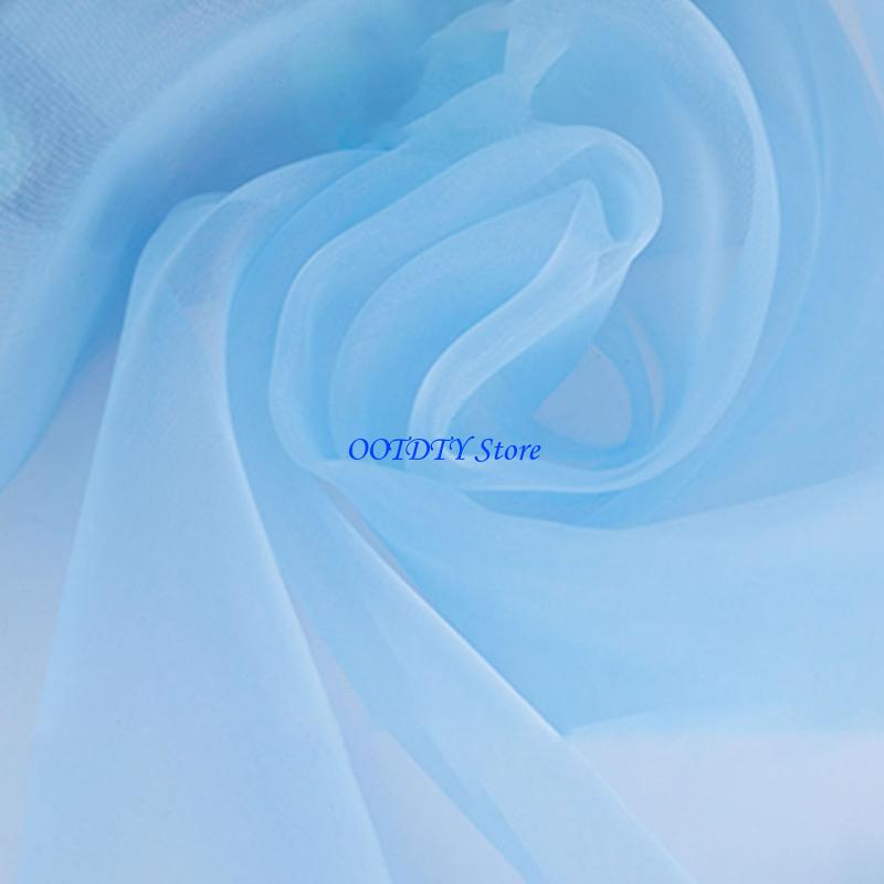 367A Soft Sheer Organza Fabric - Sewing Batik Fabric 评论和价格